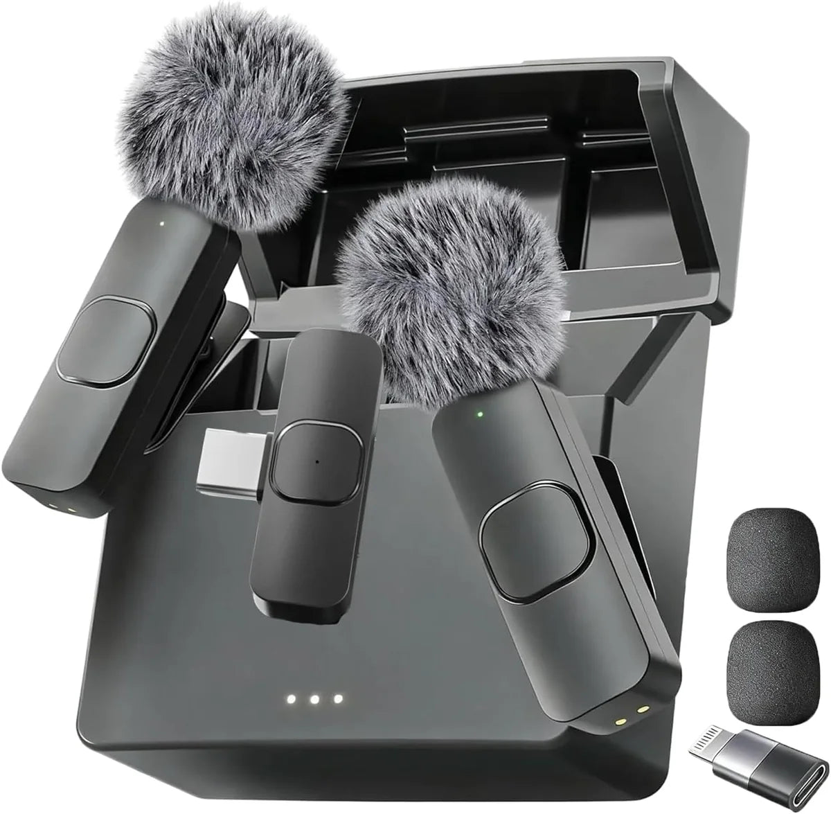Mini Mic Pro USB-C with charging case