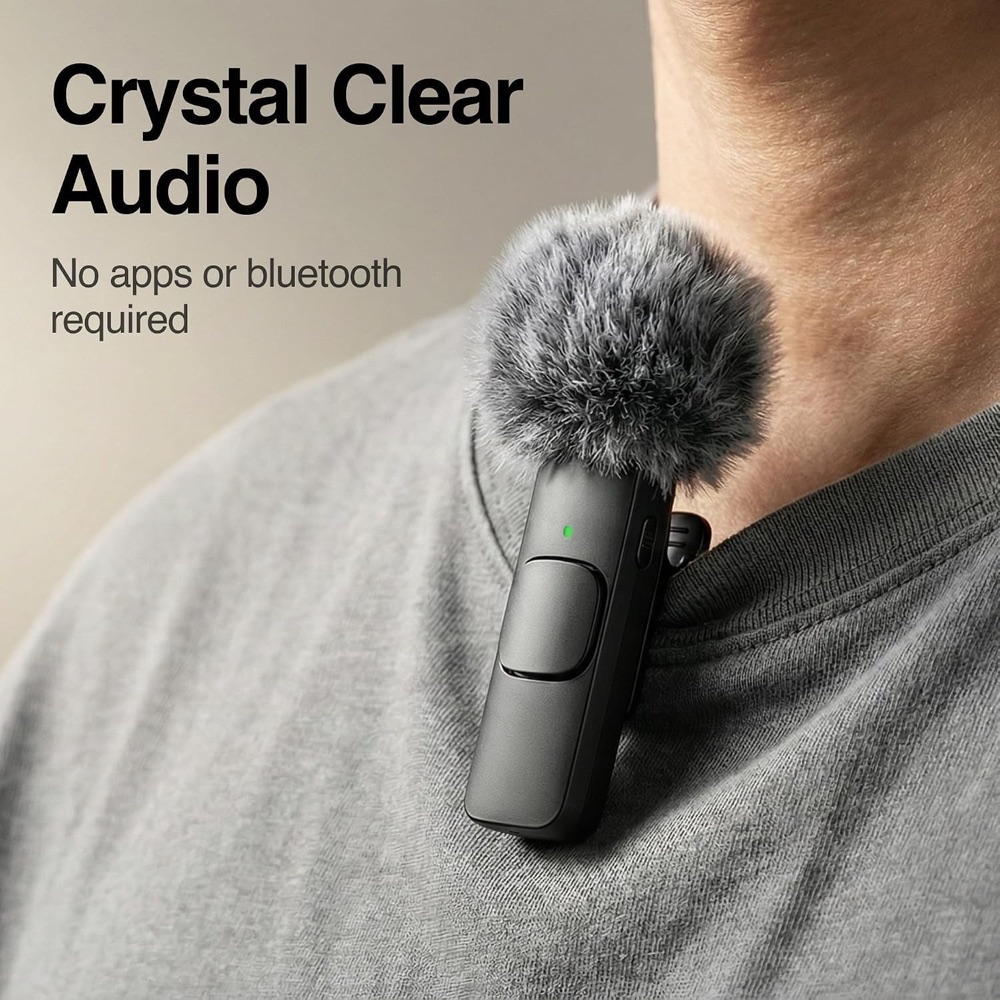 Crystal clear audio, no apps or Bluetooth required