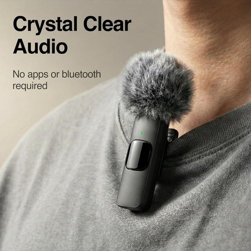 Crystal clear audio — no apps or bluetooth required